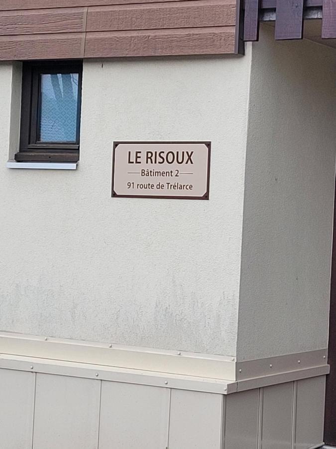 Le Flocon: Cozy Garden Retreat for Four Apartment Les Rousses Exterior photo